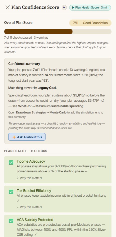 AI Retirement Income Planner screenshot 2